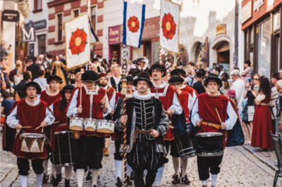 Rosenfest in Krumau