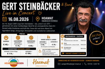 Gert Steinbäcker - Hoamat - Haibach/Donau